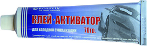 Клей активатор ROSSVIK, 50мл/70г.(туба) 